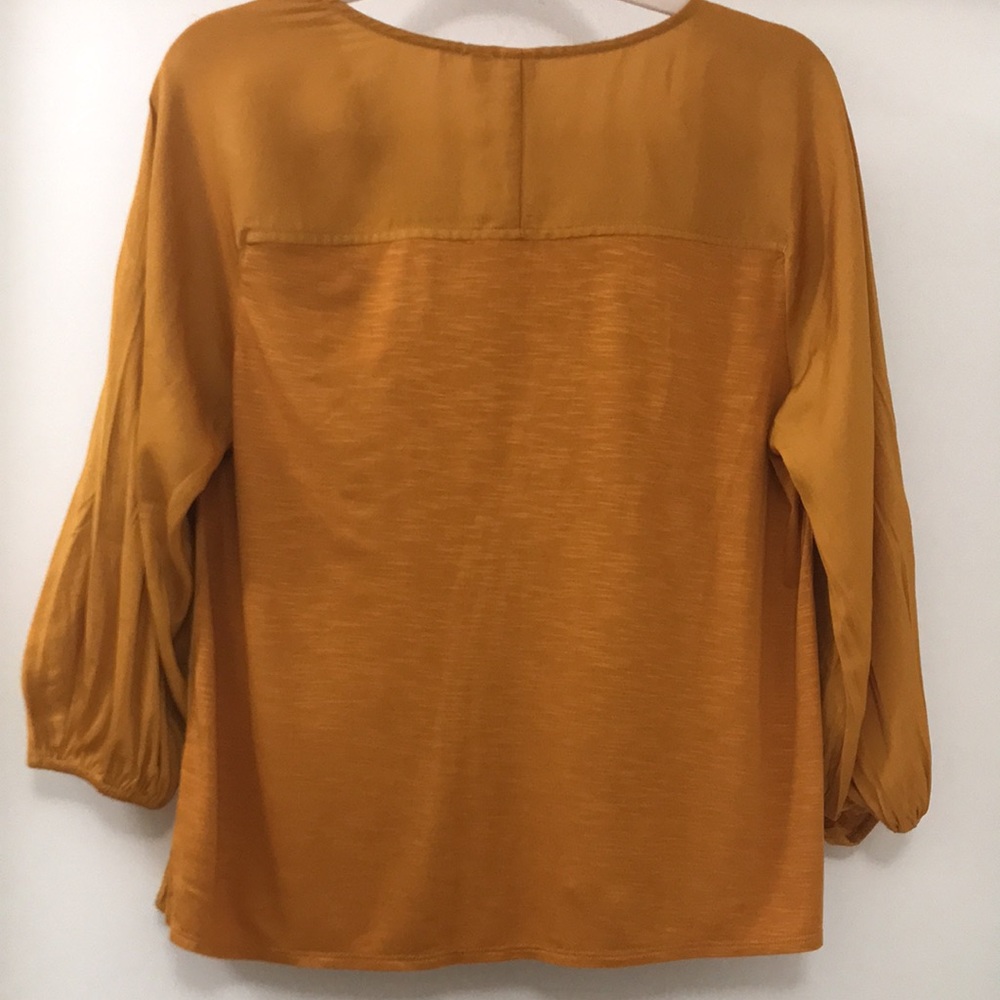 Anthropologie DOLAN left coast collection embroidered blouse size S. - Picture 4 of 7
